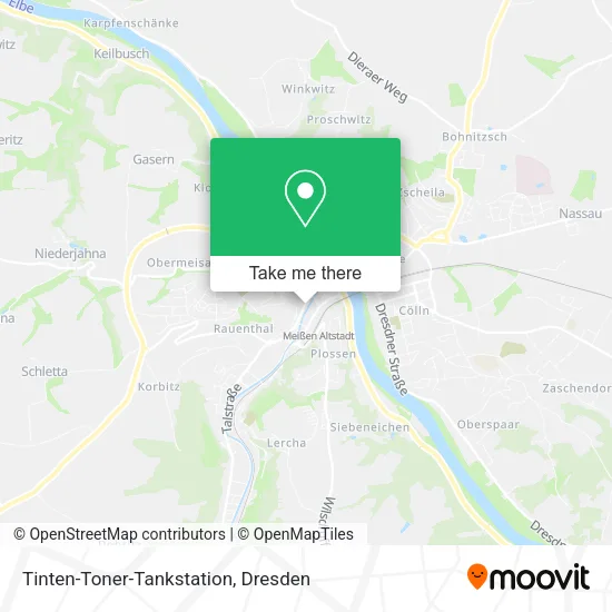 Карта Tinten-Toner-Tankstation