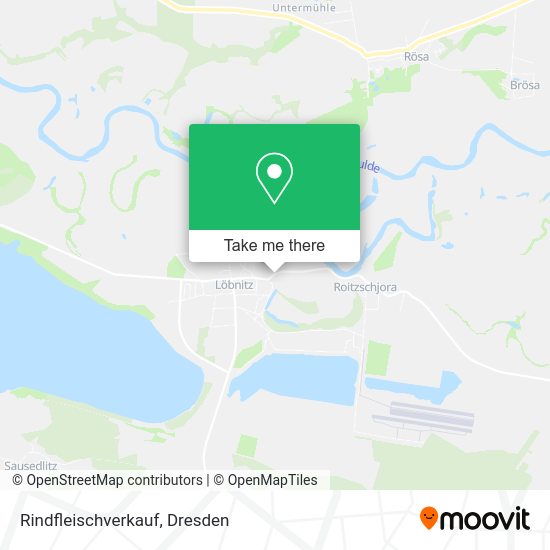 Карта Rindfleischverkauf