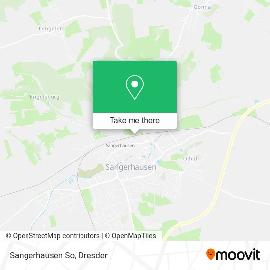 Карта Sangerhausen So
