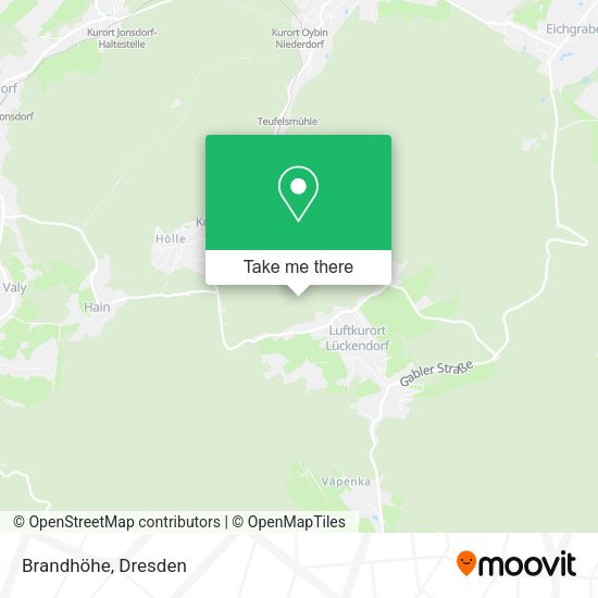 Карта Brandhöhe