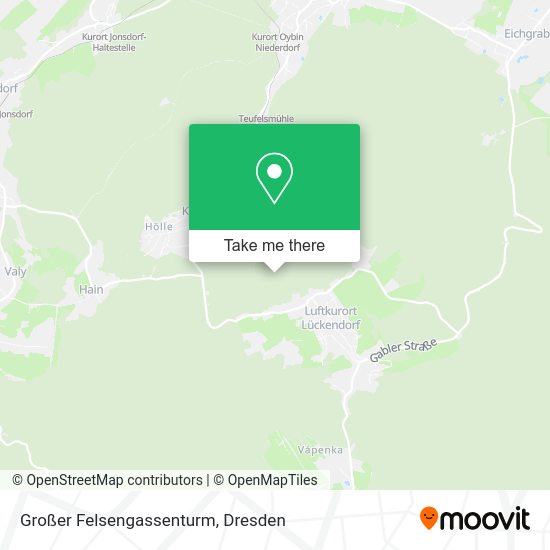 Карта Großer Felsengassenturm