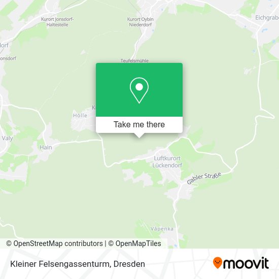 Карта Kleiner Felsengassenturm