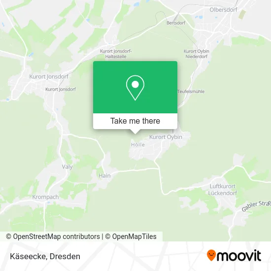 Карта Käseecke