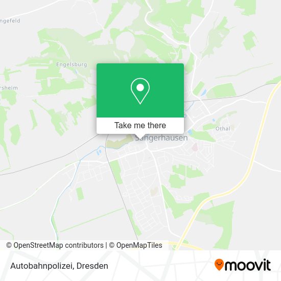 Карта Autobahnpolizei
