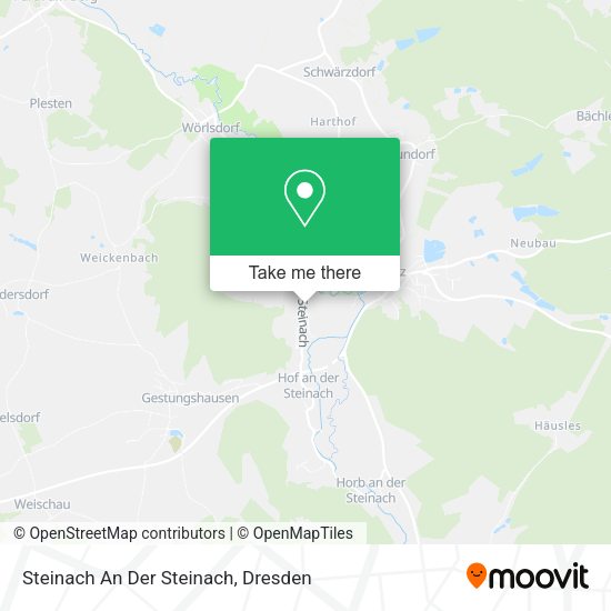 Карта Steinach An Der Steinach