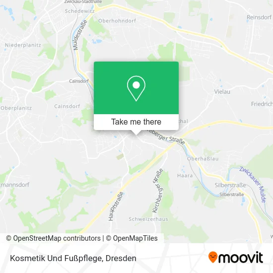 Карта Kosmetik Und Fußpflege