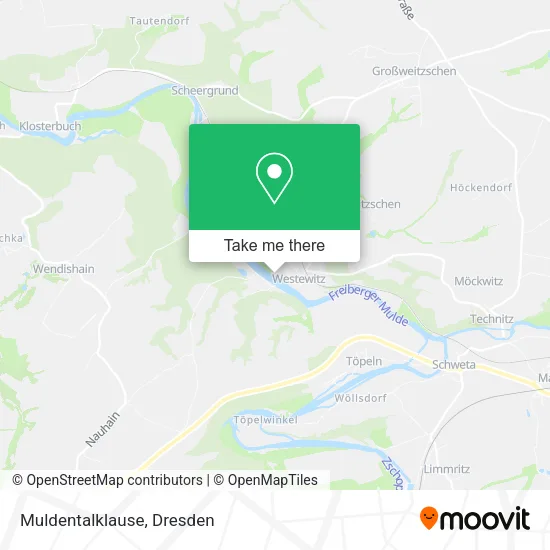Карта Muldentalklause