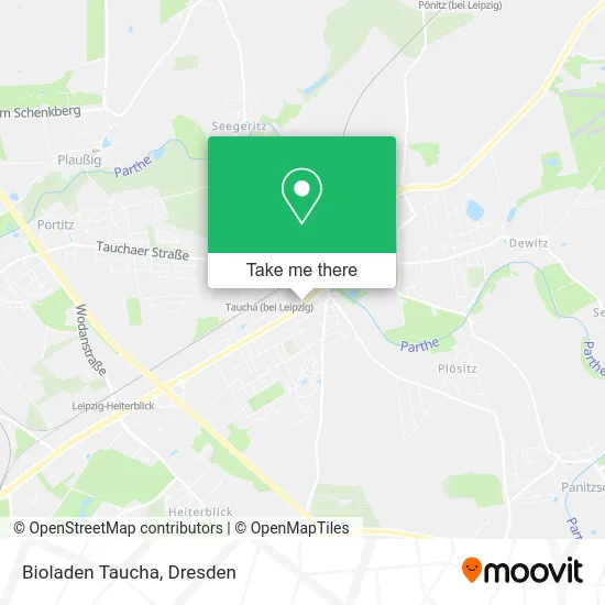 Карта Bioladen Taucha