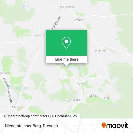 Карта Niedersteinaer Berg