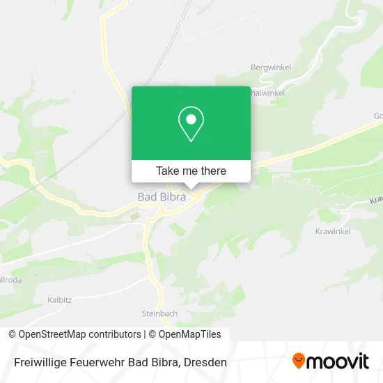 Карта Freiwillige Feuerwehr Bad Bibra