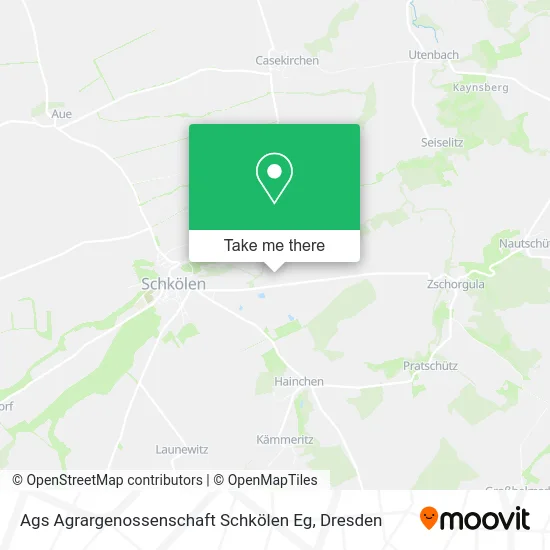 Карта Ags Agrargenossenschaft Schkölen Eg