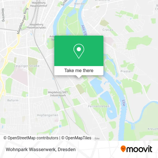Карта Wohnpark Wasserwerk
