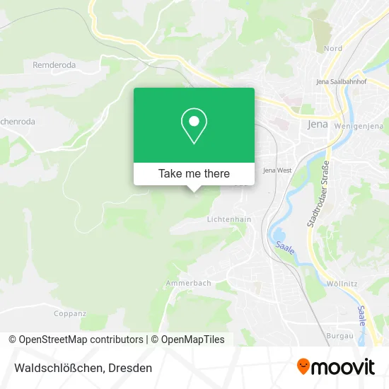 Карта Waldschlößchen