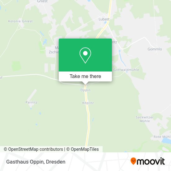 Карта Gasthaus Oppin