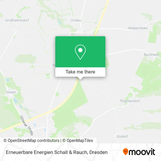 Карта Erneuerbare Energien Schall & Rauch