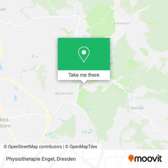 Карта Physiotherapie Engel