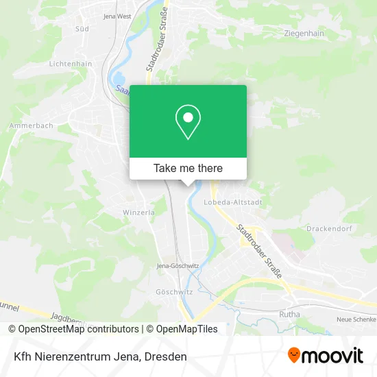 Карта Kfh Nierenzentrum Jena