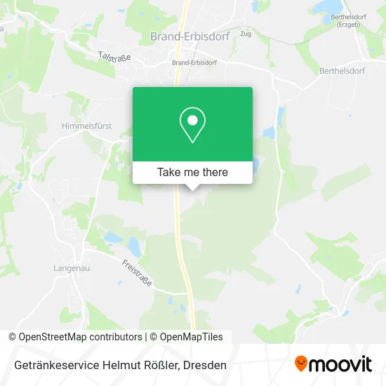 Карта Getränkeservice Helmut Rößler
