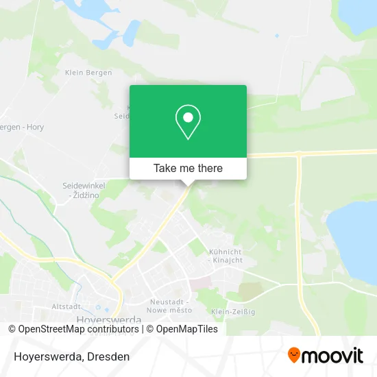 Карта Hoyerswerda