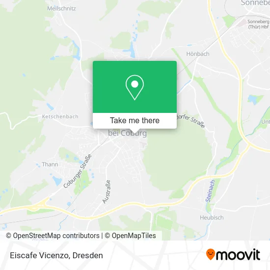 Карта Eiscafe Vicenzo