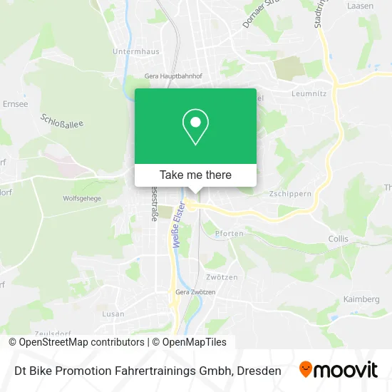 Карта Dt Bike Promotion Fahrertrainings Gmbh