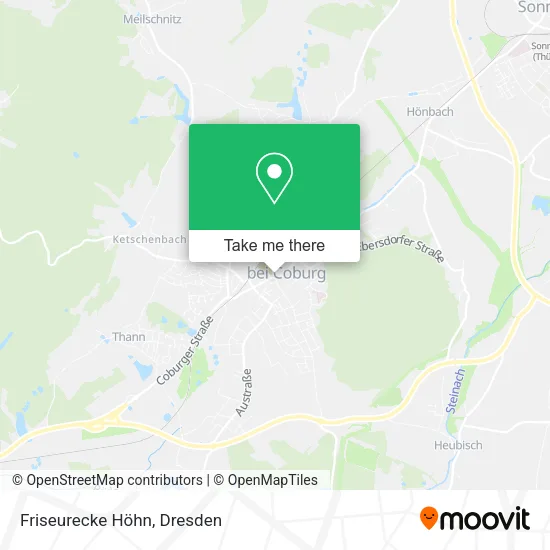 Карта Friseurecke Höhn