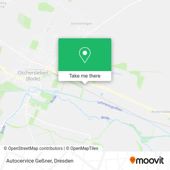Карта Autocervice Geßner