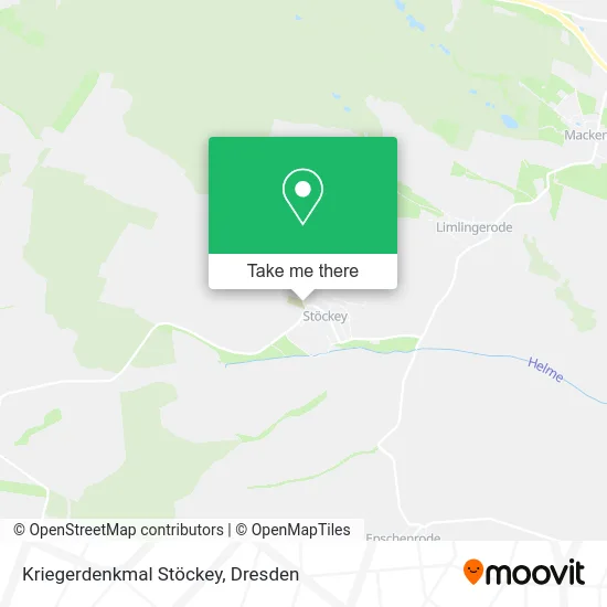 Карта Kriegerdenkmal Stöckey