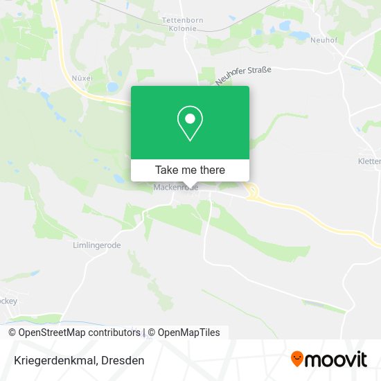 Карта Kriegerdenkmal
