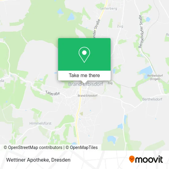 Карта Wettiner Apotheke