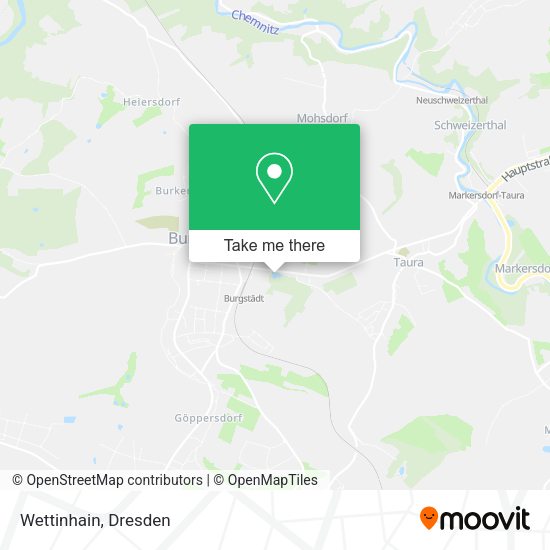 Карта Wettinhain