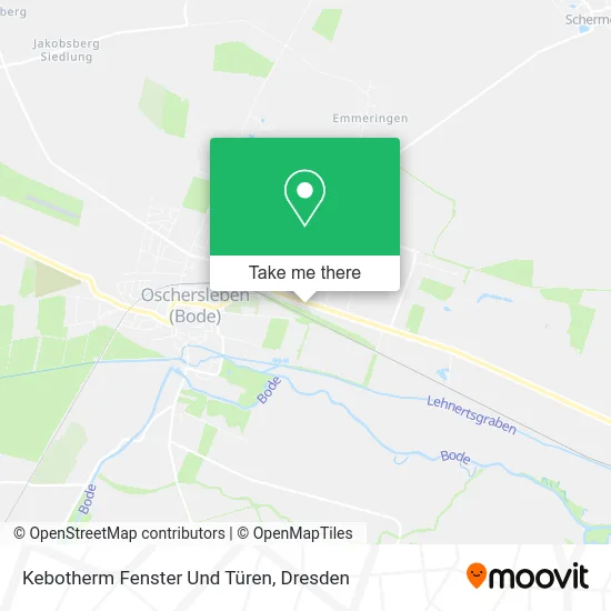 Карта Kebotherm Fenster Und Türen