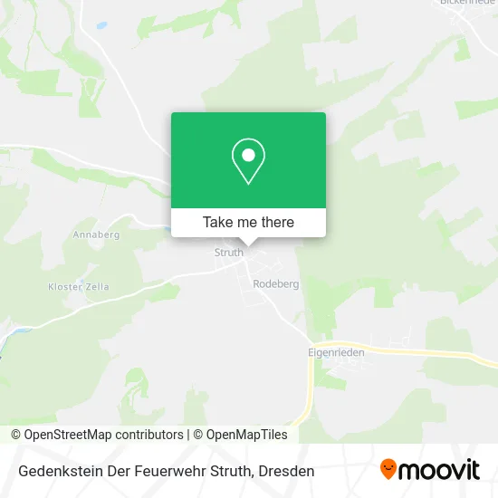 Карта Gedenkstein Der Feuerwehr Struth