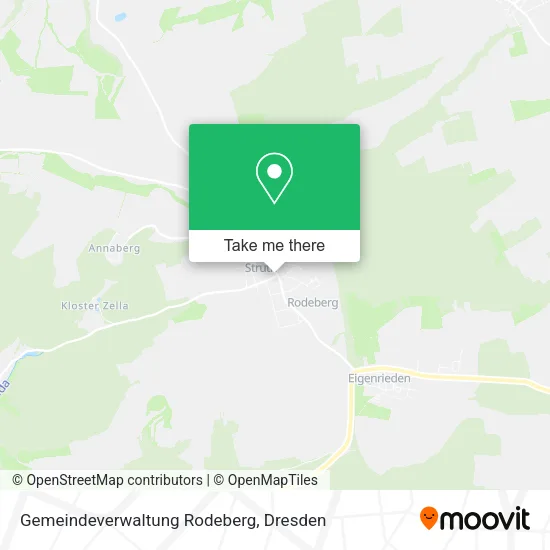 Карта Gemeindeverwaltung Rodeberg