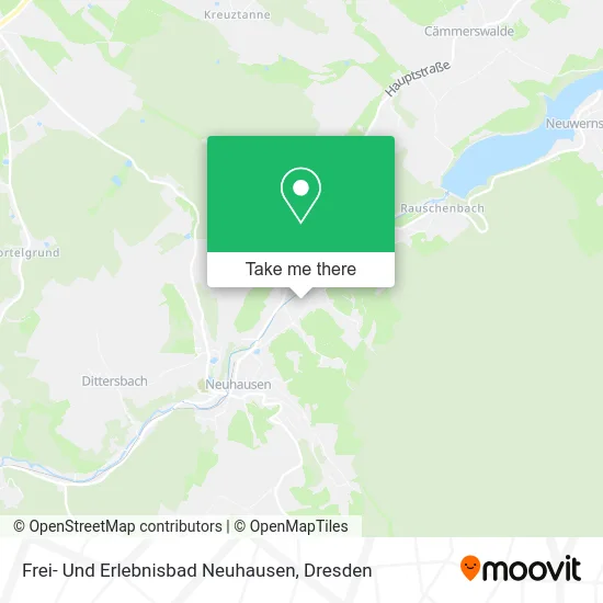 Карта Frei- Und Erlebnisbad Neuhausen