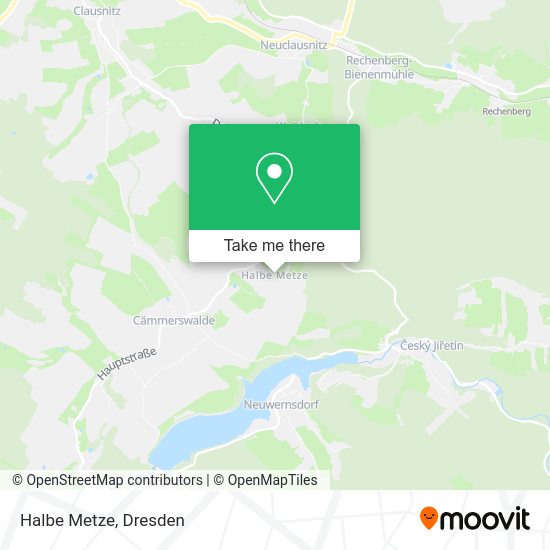 Карта Halbe Metze