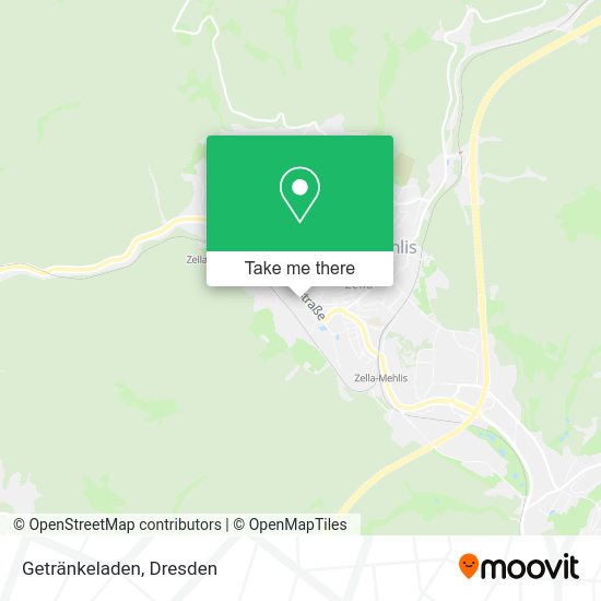 Карта Getränkeladen