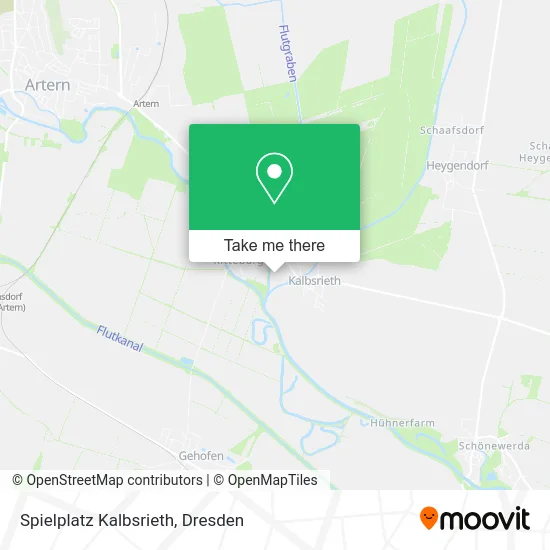Карта Spielplatz Kalbsrieth