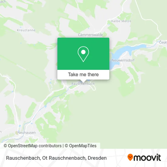 Карта Rauschenbach, Ot Rauschnenbach