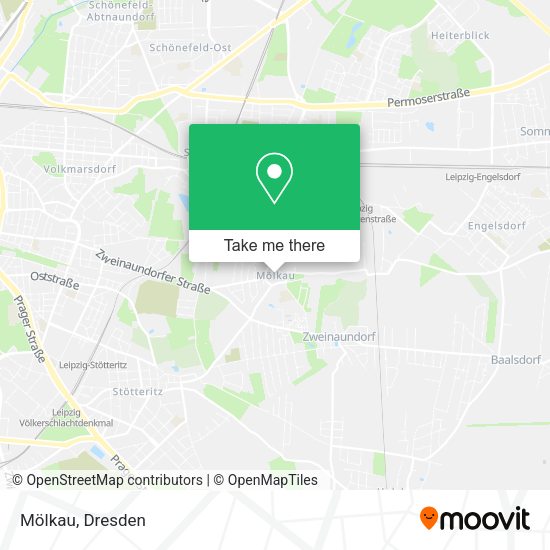 Карта Mölkau
