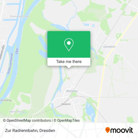 Карта Zur Radrennbahn