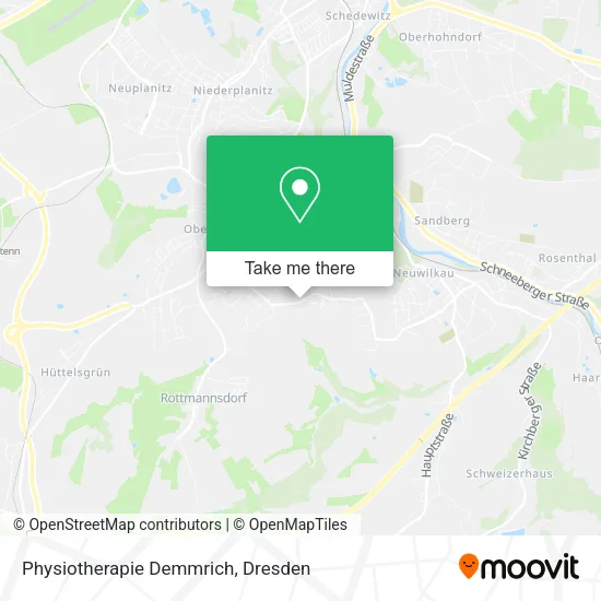 Карта Physiotherapie Demmrich