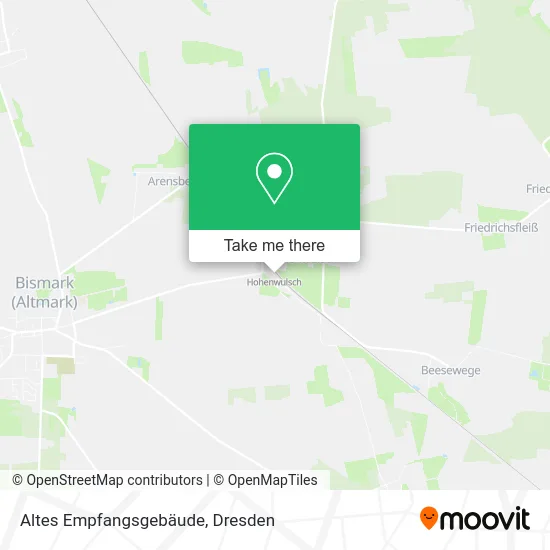 Altes Empfangsgebäude map