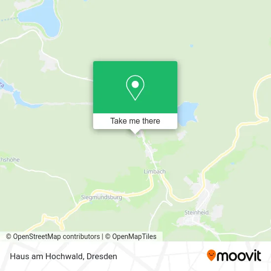 Карта Haus am Hochwald