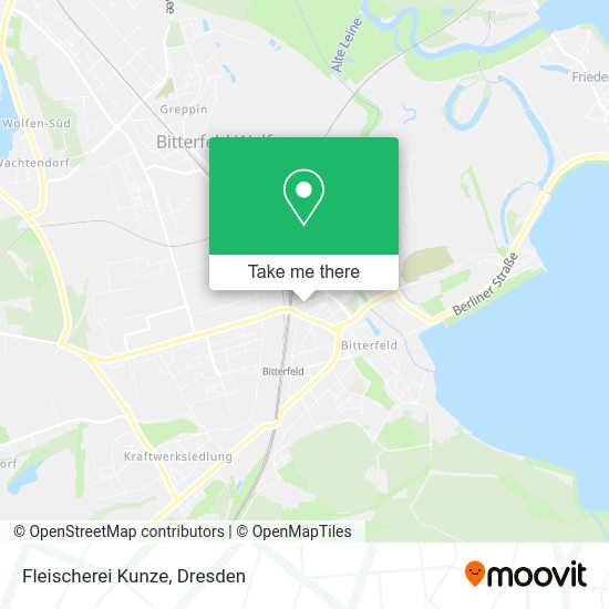 Карта Fleischerei Kunze