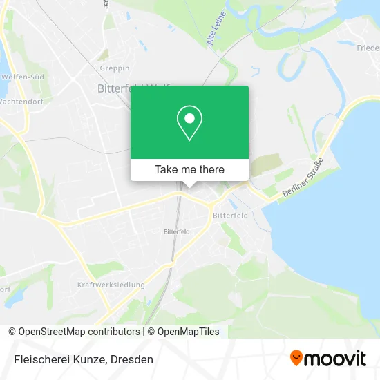 Карта Fleischerei Kunze