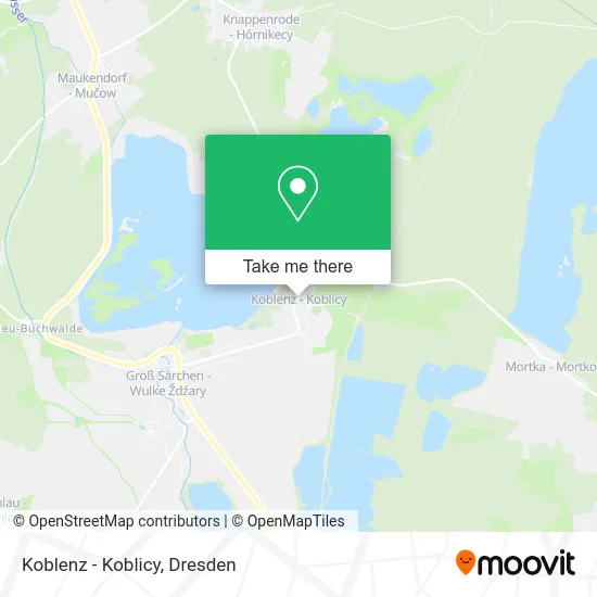 Карта Koblenz - Koblicy