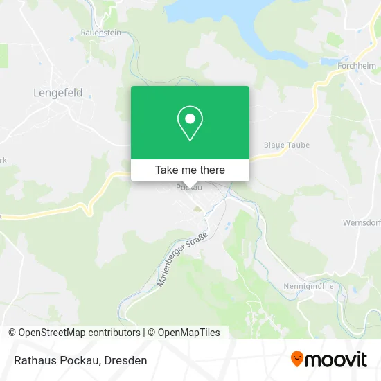 Карта Rathaus Pockau
