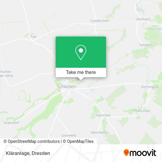 Карта Kläranlage