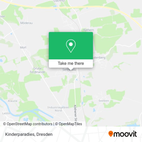 Карта Kinderparadies